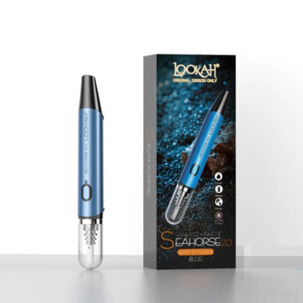 Lookah Seahorse 2.0 650mAh Wax Dab Pen Vaporizer Starter Kit| ValgousUSA #1 ONLINE VAPE SHOP