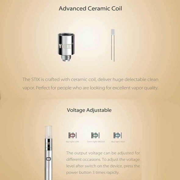 Yocan Stix 320mAh Leak Proof Oil Vaporizer Pen