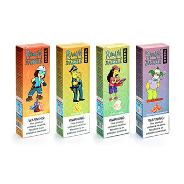 R and M Dazzle Disposable E-liquid Nicotine vape 5000 Puffs  | ValgousUSA #1 ONLINE VAPE SHOP