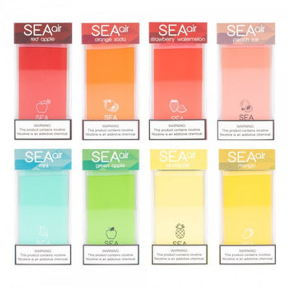 Sea pods AIR Disposables Nicotine Vape Juice -280mAh Battery | ValgousUSA #1 ONLINE VAPE SHOP