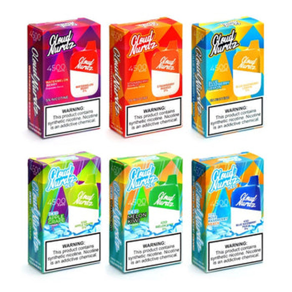 Cloud Nurdz Disposable E-liquid Vape juice - 4500 Puffs  | ValgousUSA #1 ONLINE VAPE SHOP