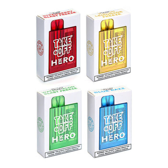 Take Off HERO Disposable Nicotine Vape Juice - 4500 Puffs | ValgousUSA #1 ONLINE VAPE SHOP