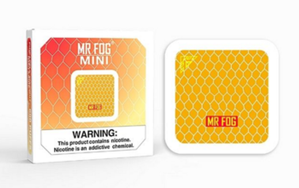 Mr fog Mini Disposable Nicotine vape juice  Capacity -2.3mL | ValgousUSA #1 ONLINE VAPE SHOP