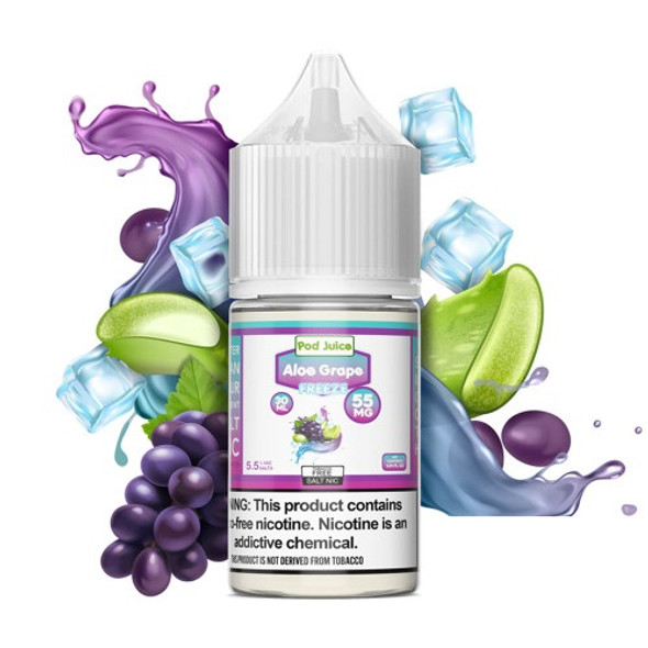 POD Juice ICED Synthetic Nicotine Salt E-Liquid 30ML|
ValgousUSA #1 ONLINE VAPE SHOP