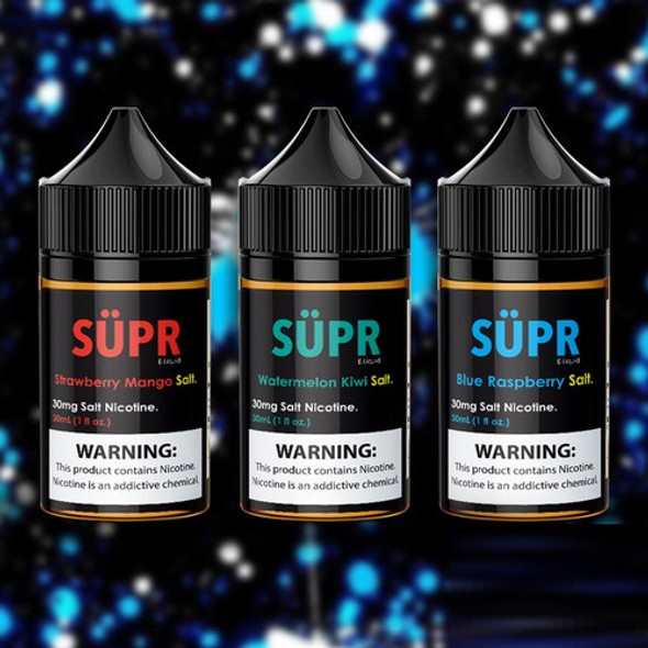 SUPR E-Liquid Salt Nicotine 30ML E-vape juice|ValgousUSA #1 ONLINE VAPE SHOP