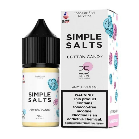 Simple Salts Tobacco Free Nicotine Salt E-Liquid 30ML | ValgousUSA #1 ONLINE VAPE SHOP