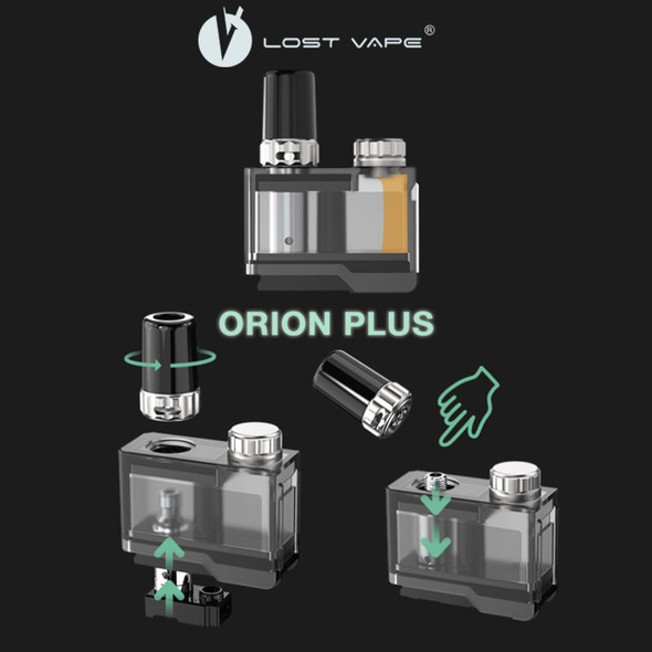 Lost Vape Orion Plus Pod 2ML With 2 x Replacement Coils - Single|ValgousUSA #1 ONLINE VAPE SHOP