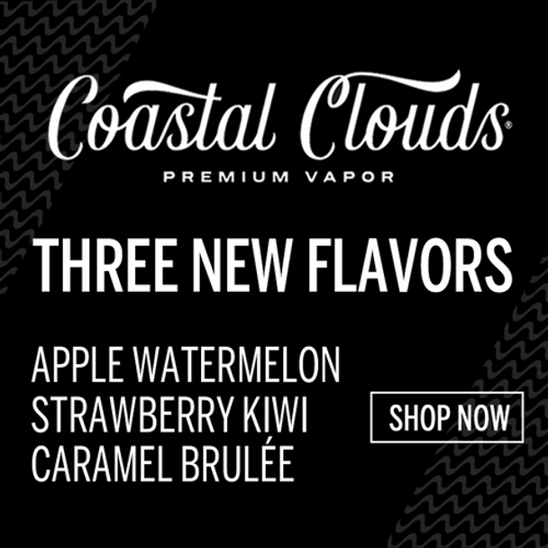 Coastal Clouds Premium Vapor Synthetic Nicotine E-Liquid 60ML|ValgousUSA #1 ONLINE VAPE SHOP