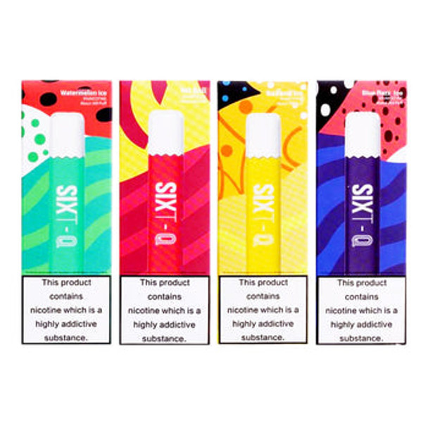 SixT Q Disposable Nicotine Vape Juice - 400 puffs | ValgousUSA #1 ONLINE VAPE SHOP