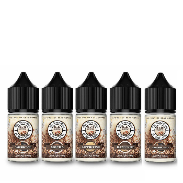 The Vape Bean & Real Coffee Nicotine Salt E-Liquid 30ML | ValgousUSA #1 ONLINE VAPE SHOP