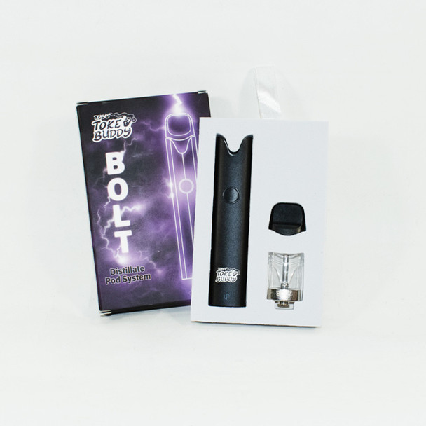 Jay's Toke Buddy Bolt Distillate Variable Voltage Rechargeable 1ML Pod|ValgousUSA #1 ONLINE VAPE SHOP Jay's Toke Buddy Bolt Distillate Variable Voltage Rechargeable 1ML Pod|ValgousUSA #1 ONLINE VAPE SHOP