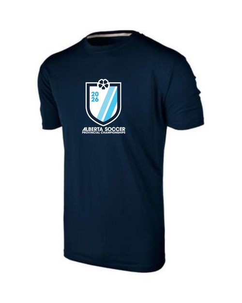 Alberta Soccer Cotton T-Shirt Marine (Youth)