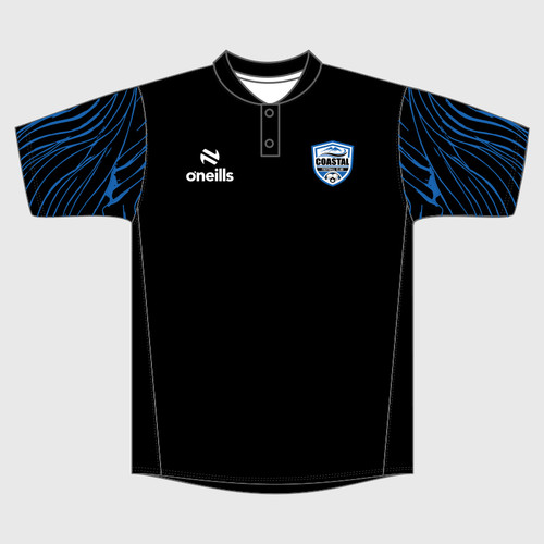 Coastal FC Coaches Only Black SubX Polo (Adult)