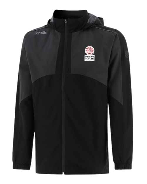 Ontario Soccer Altitude Full Zip Mesh Lined Rain Jacket (Adults)