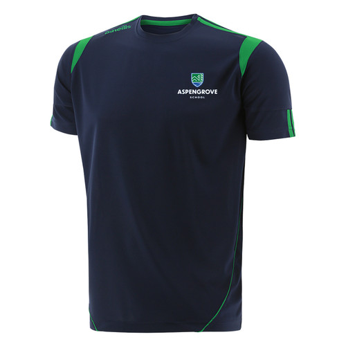 ASPENGROVE Marine and Emerald Loxton T-Shirt (Adult)