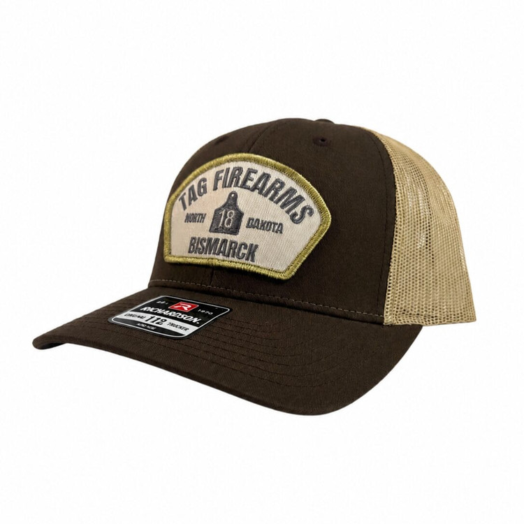 Brown Patch Hat