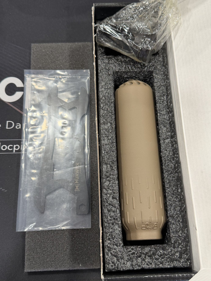 New HUXWRX FLOW 5.56 Ti FDE