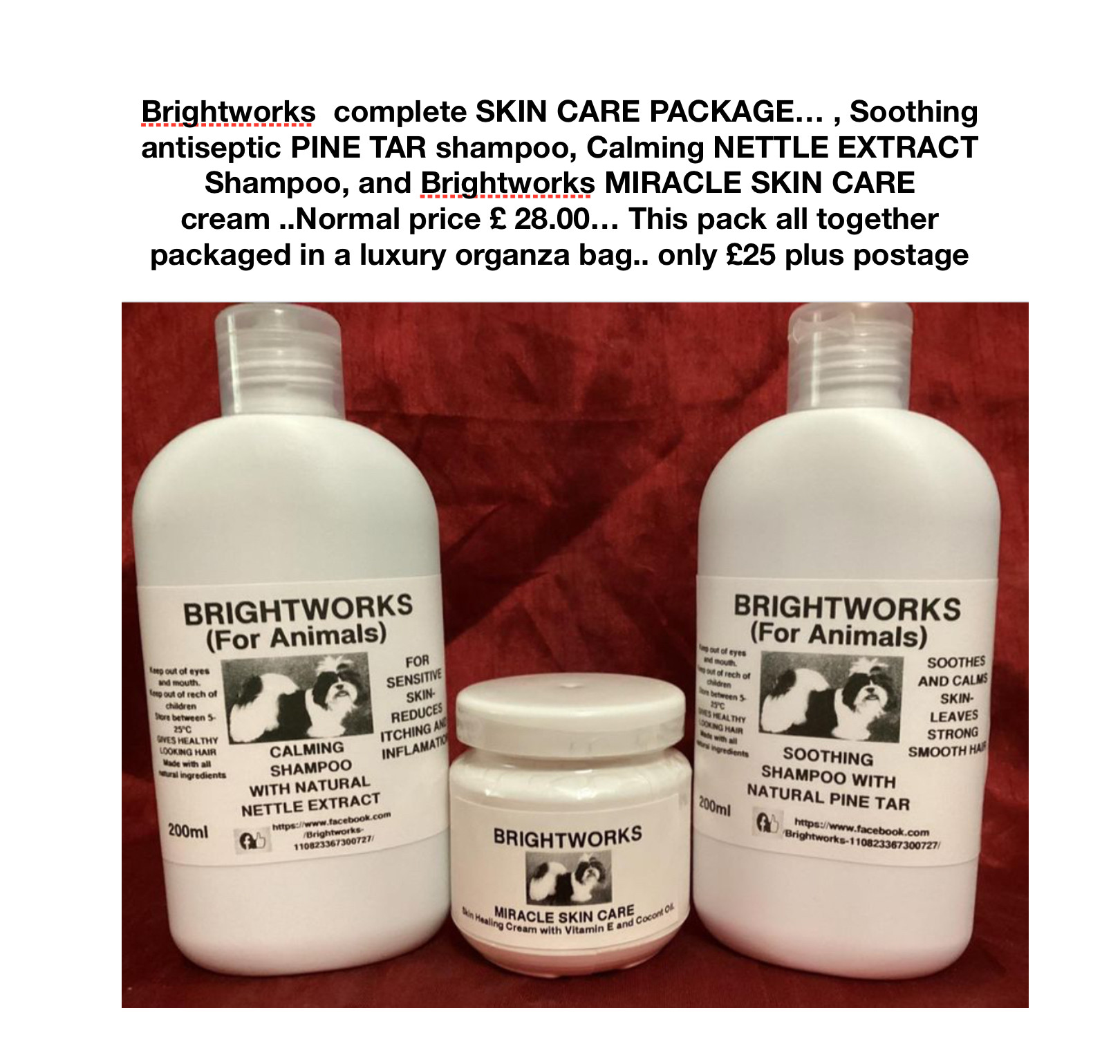 BRIGHTWORKSBG All breed dog grooming supplies