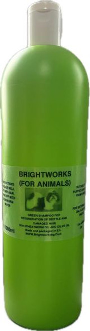 GREEN SHAMPOO FOR DAMAGED AND BRITTLE COATS 1 LITRE