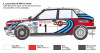 ITL554709 1/12 Italeri Lancia Delta HF Integrale 16v Rally Race Car MMD Squadron