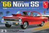 AMT1198 1/25 AMT 1966 Chevy Nova SS 2 in 1 MMD Squadron