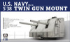 PIG35001 1/35 Pig Models USN 5/38 Twin Gun Mount Turret Plastic Model Kit - PREORDER MMD Squadron