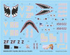 EDUD48049 1/48 Eduard Decal Spitfire Mk.VIII over Pacific for Eduard D48049 MMD Squadron