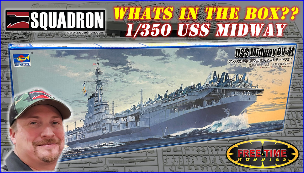 1/350 USS Midway CV-41 Aircraft Carrier from Trumpeter - In Box