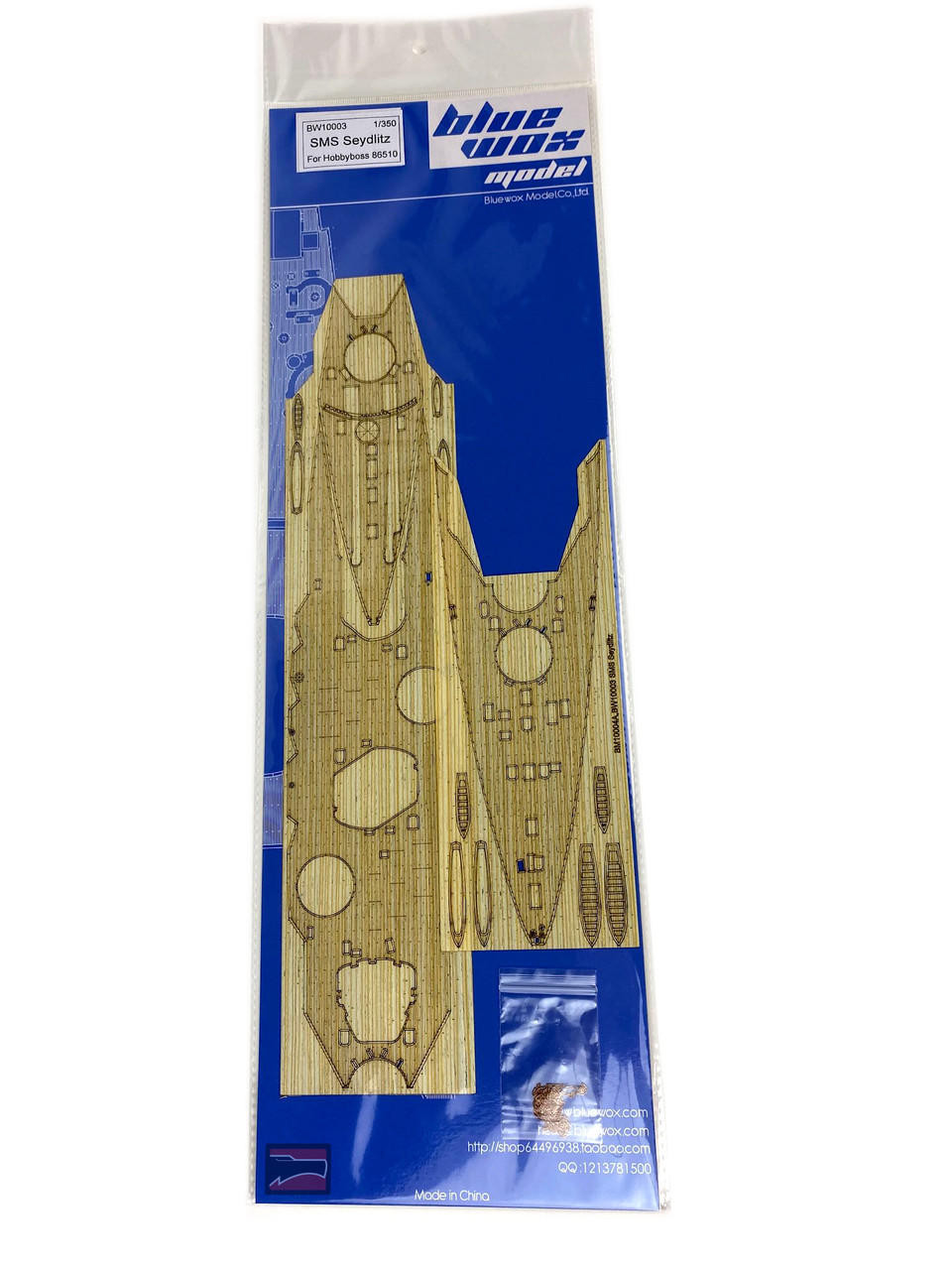 1/350 Bluewox SMS Seydlitz Wood Deck