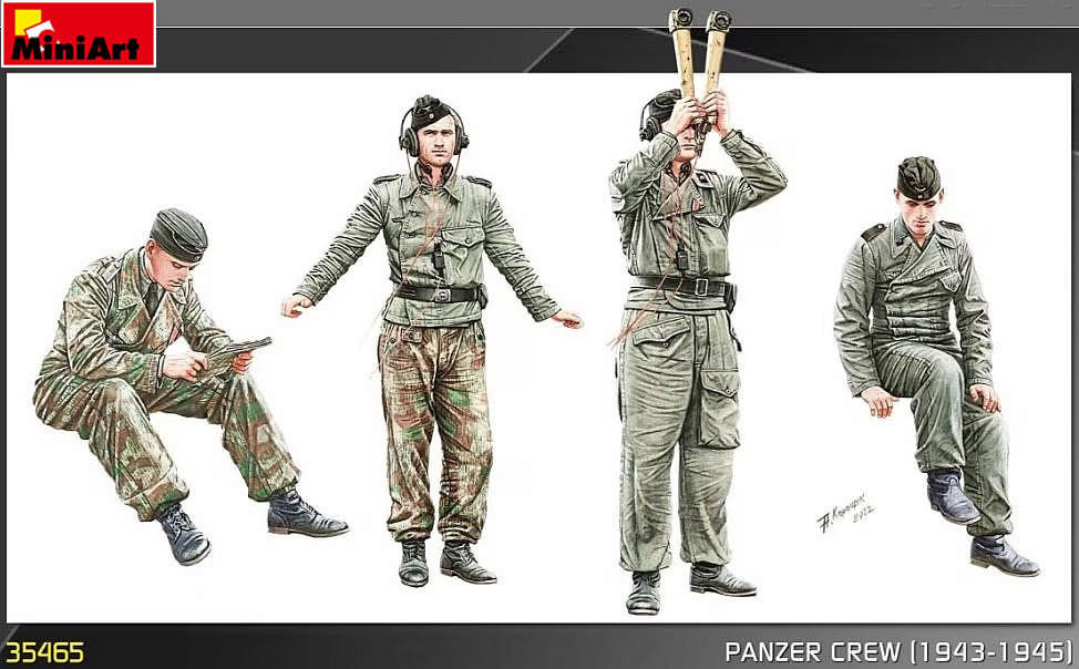 Kit Maquette Dragon 1:35 Panzer Crew Achtung Jabo - DR6191, Neuf