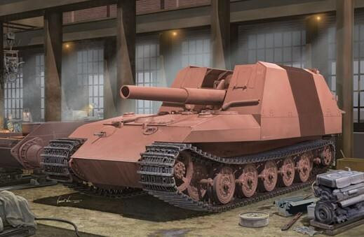 1/35 Trumpeter German Geschutzwagen VI Tiger Grille 21/210mm
