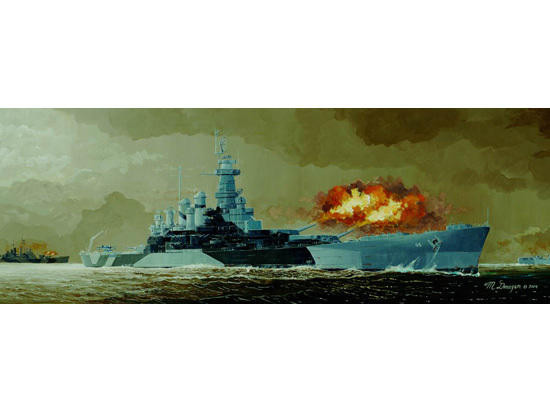 1/350 Trumpeter USS North Carolina BB55 Battleship - Squadron.com