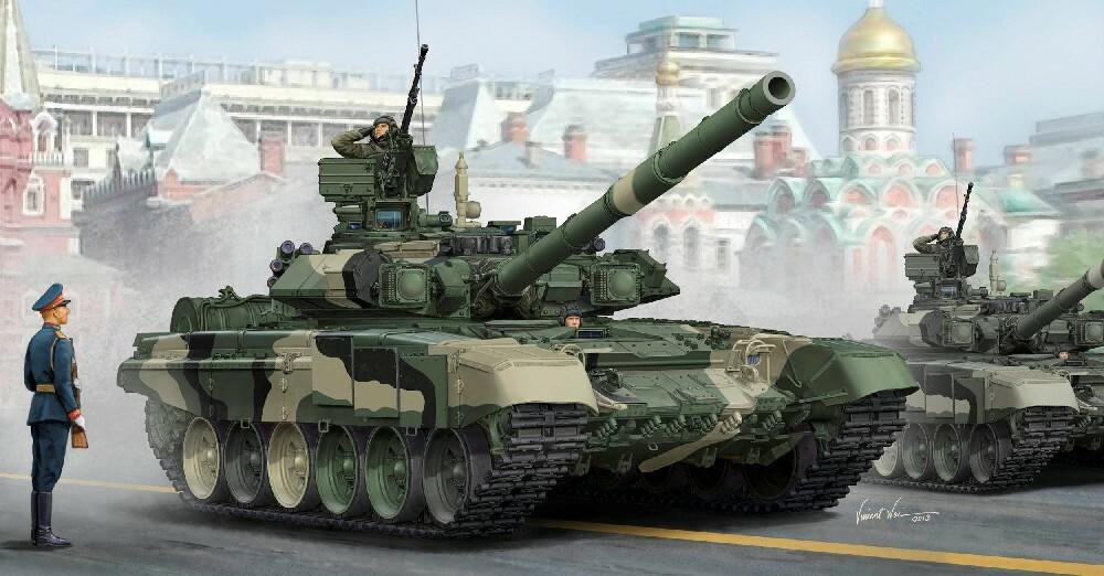1/35 Trumpeter Russian T90A Main Battle Tank - Squadron.com