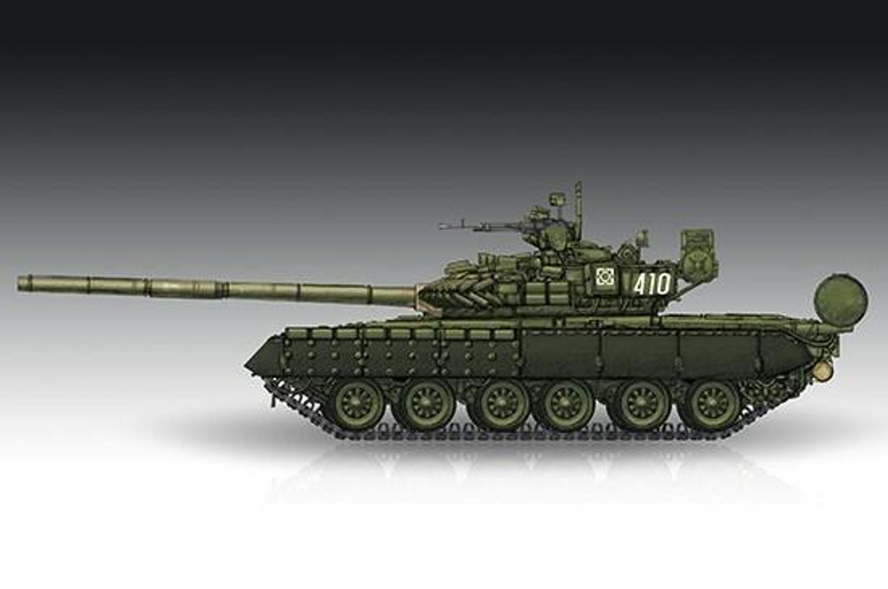 TRP7145 1/72 Trumpeter Russian T80BV Main Battle Tank MMD Squadron