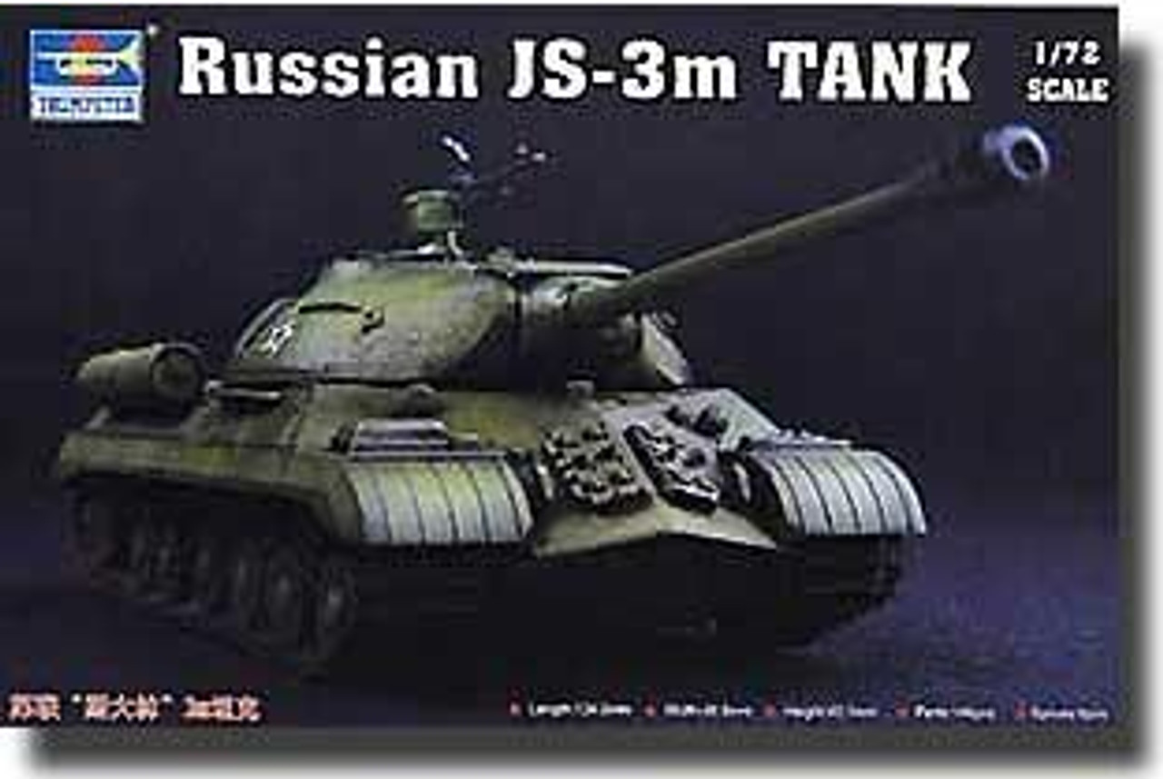 TRP7228 1/72 Trumpeter Russian JS3m IS3m Tank MMD Squadron