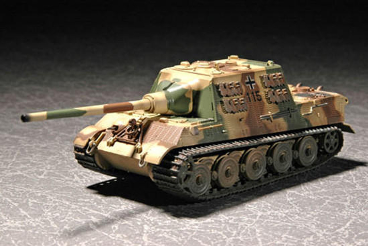 1/72 Trumpeter German SdKfz 186 Jagdtiger Tank w/Zimmerit