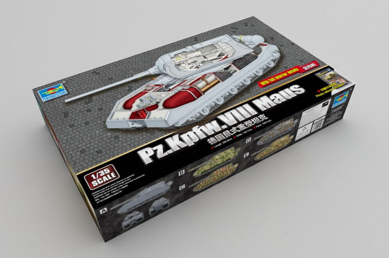 1/35 Trumpeter PzKpfw VIII Maus Tank - MMD - Military Model