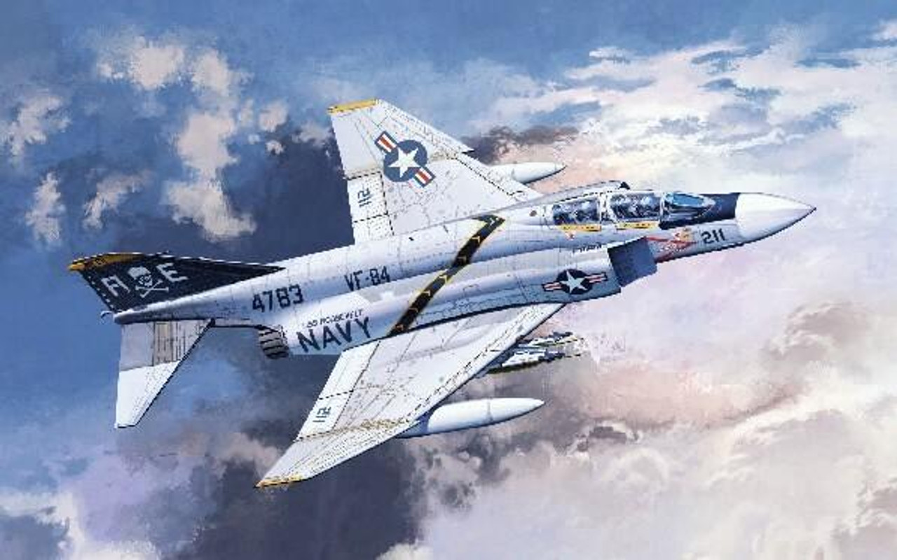 1/48 Academy F4J VF84 Jolly Rogers USN Fighter - Squadron.com