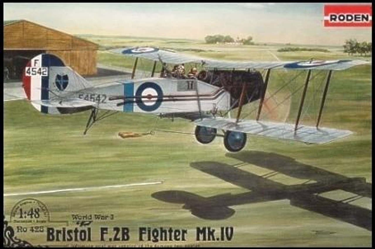 ROD428 1/48 Roden Bristol F2b MkIV WWI RAF BiPlane Fighter MMD Squadron