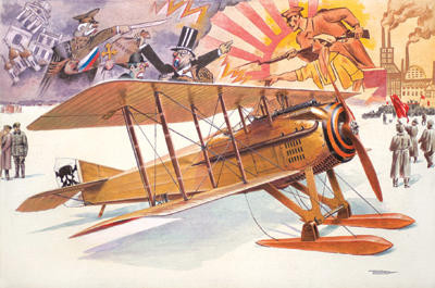 Roden 1/32 Scale SPAD VII C.1 WWI Fighter Plane Plastic Model Kit - Russian Skies Version - View #5