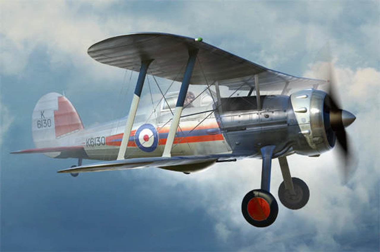 Gloster Gladiator スケールモデルキット ILK64804 1:48 I Love Kit Gloster Gladiator Mk.2 - Sprue