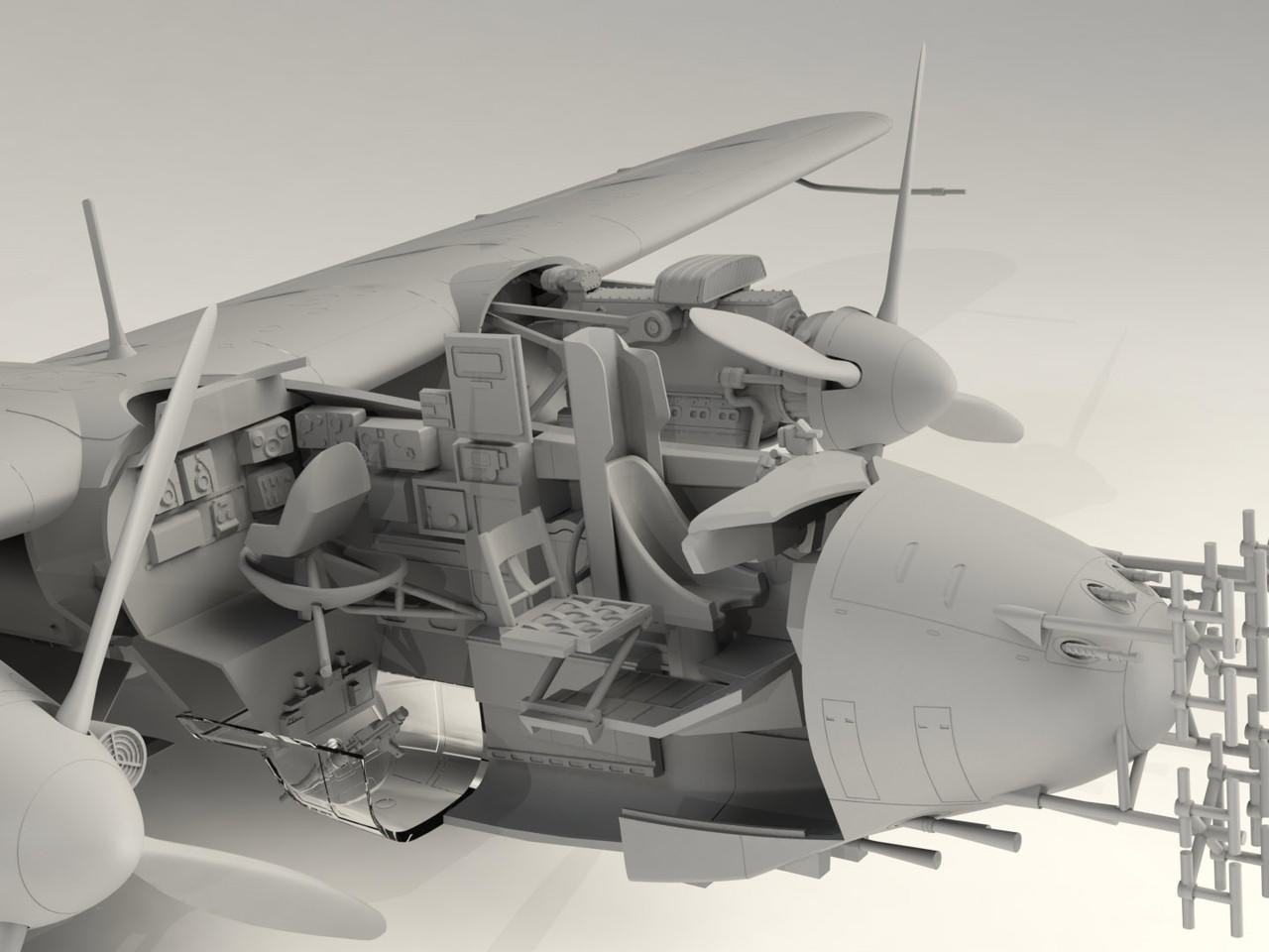 1/48 ICM Do 217N-1, WWII German Night Fighter - Squadron.com