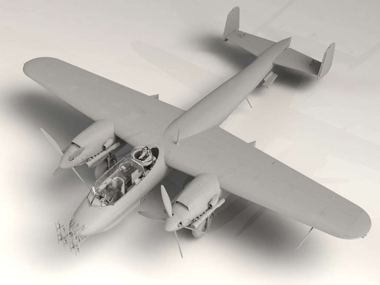 ICM Do 217N-1 WWIIドイツ夜間戦闘機 1/48 ICM Do 217N-1, WWII German Night Fighter - Squadron.com