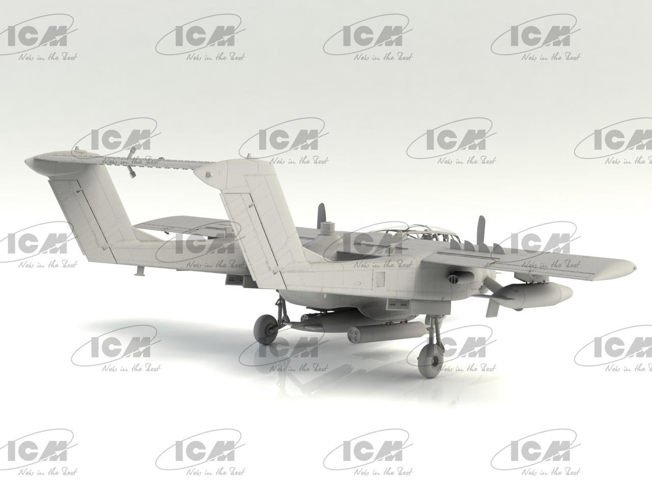 ICM48301 1/48 ICM OV-10D Bronco US Attack Aircraft MMD Squadron