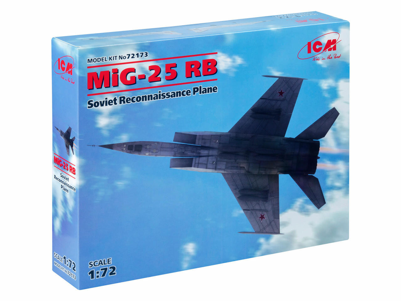 1/72 ICM MiG-25 RB, Soviet Reconnaissance Plane - MMD - Military