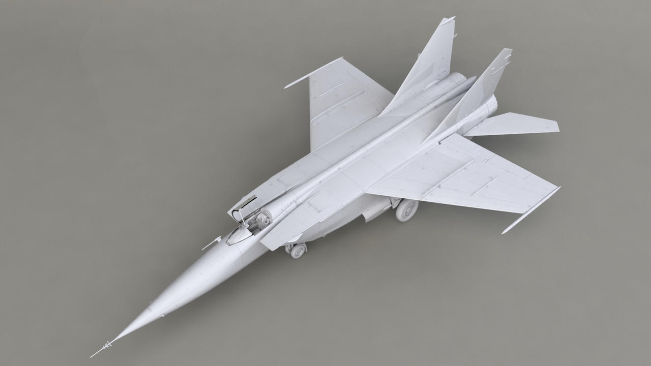 1/72 ICM MiG-25 RBF, Soviet Reconnaissance Plane - MMD - Military