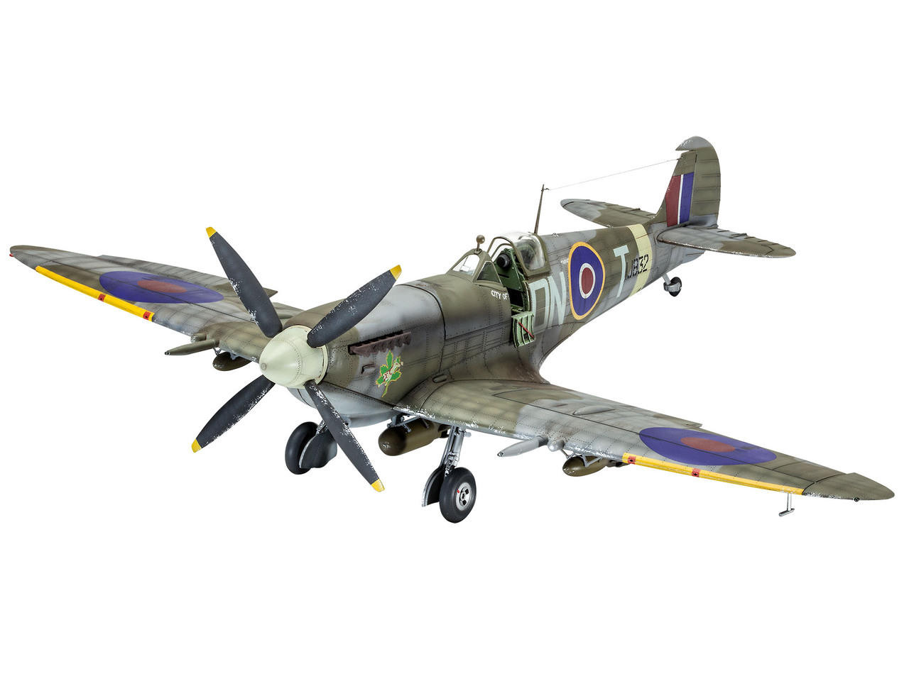 RMG3927 1/32 Revell Spitfire MkIxc Plastic Model Kit MMD Squadron