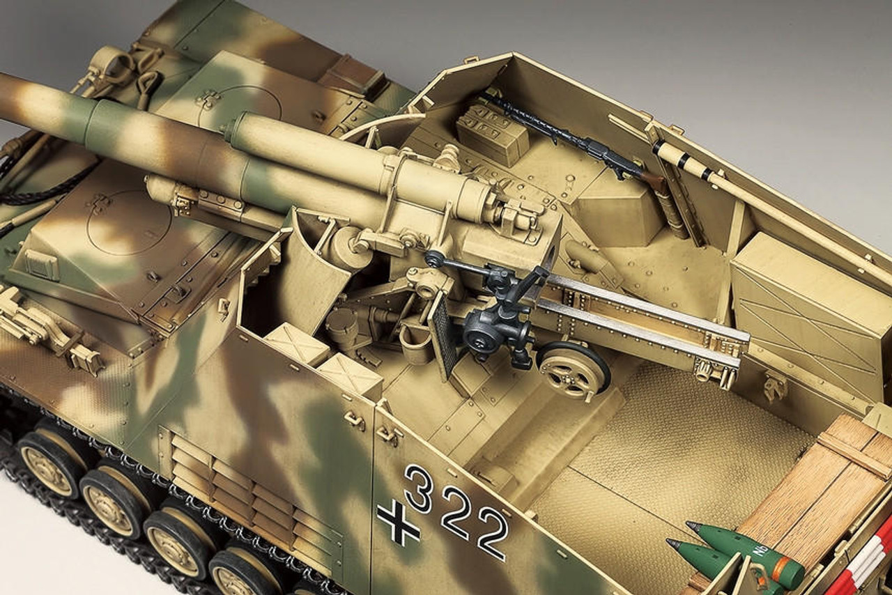 TAM35367 1/35 Tamiya Ger Hvy SP Howitzer Hummel Plastic Model Kit MMD Squadron