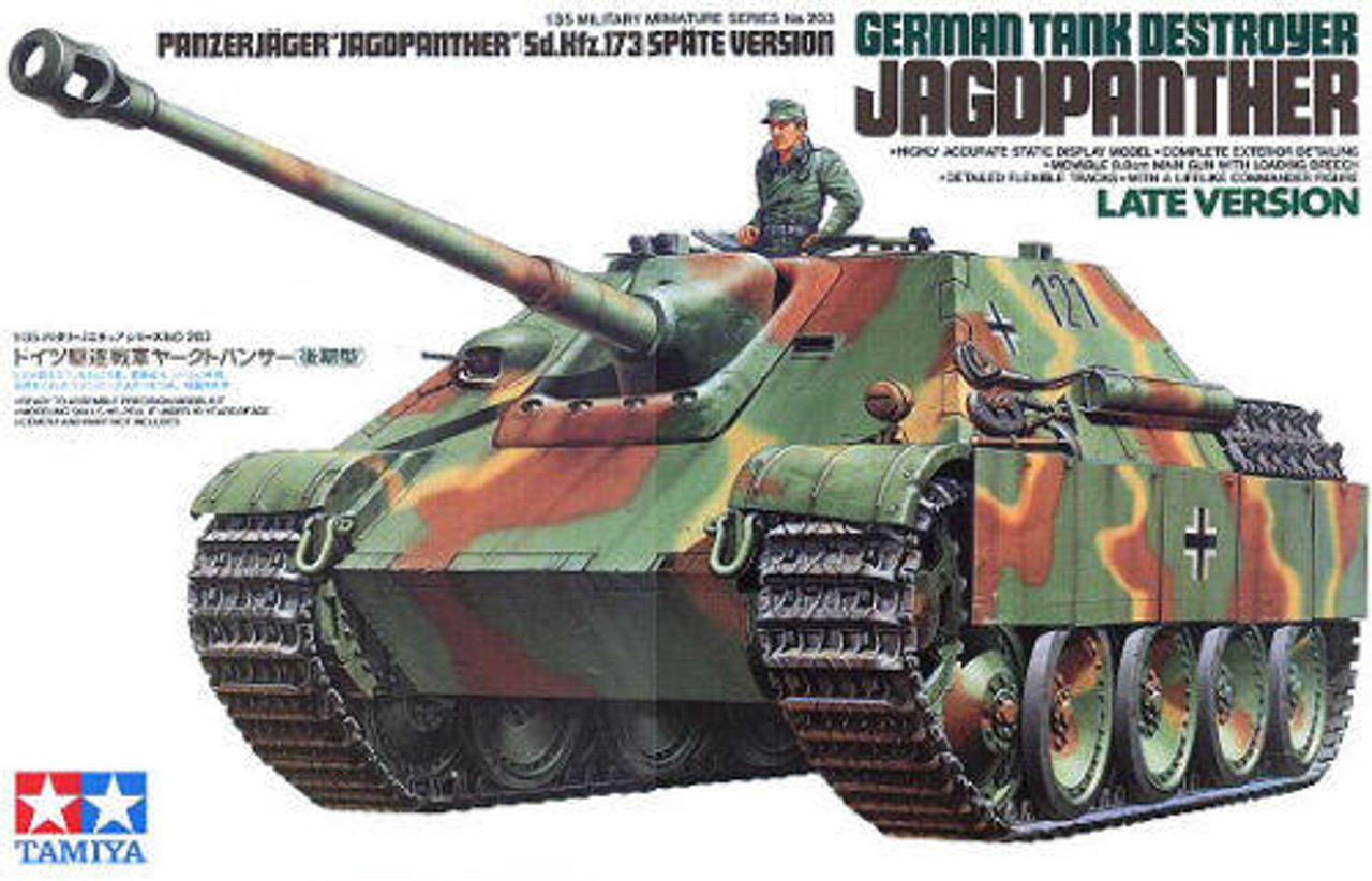 Tamiya Jagdpanzer V Jagdpanther 1/35リモコン tam35203-135-tamiya-german-