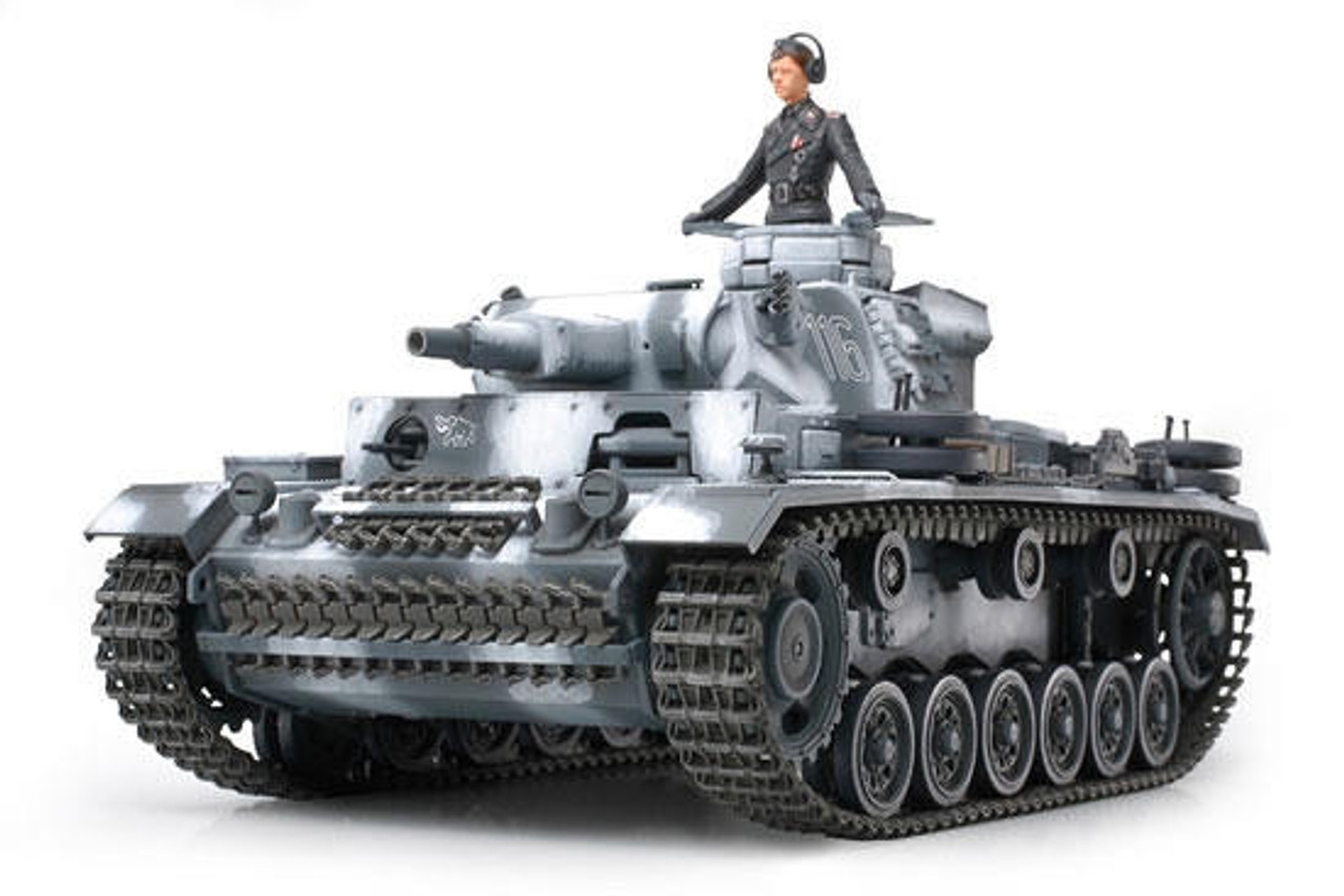 Tamiya 1/35 German Tank Panzerkampfwagen IV Ausf.F & Motorcycle Set North  Africa